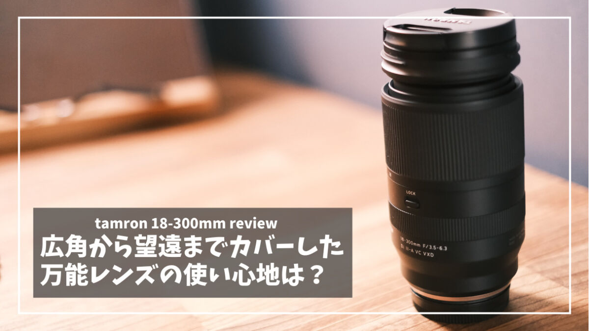 TAMRON 18-300mm レビュー】これ一本で全てが撮れる。旅の相棒としての 